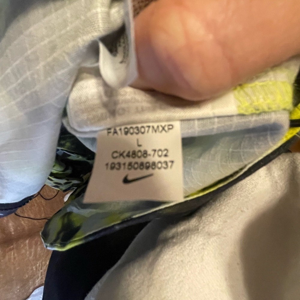 Nike x Off White Collab NRG tie dye keep back jacket NWOT Size Large - Picture 3 of 9